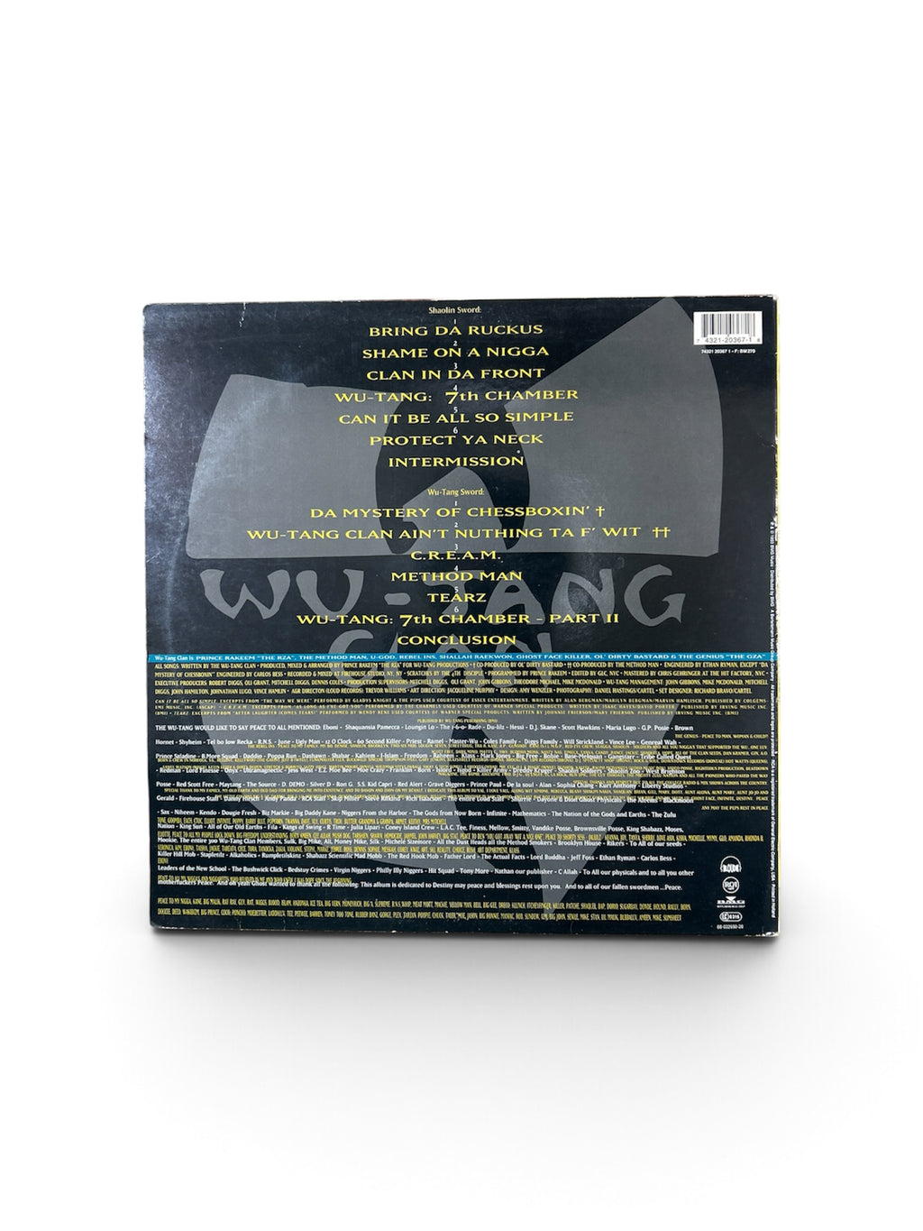 Wu-Tang Clan – Enter The Wu-Tang (36 Chambers)